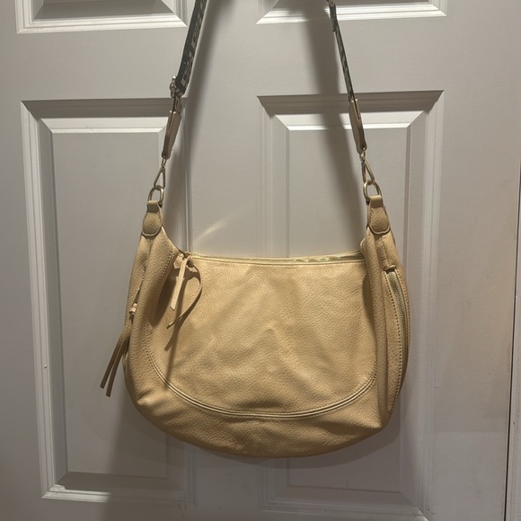 Anthropologie Luna Slouchy Crossbody Bag in Sand - Picture 5 of 6